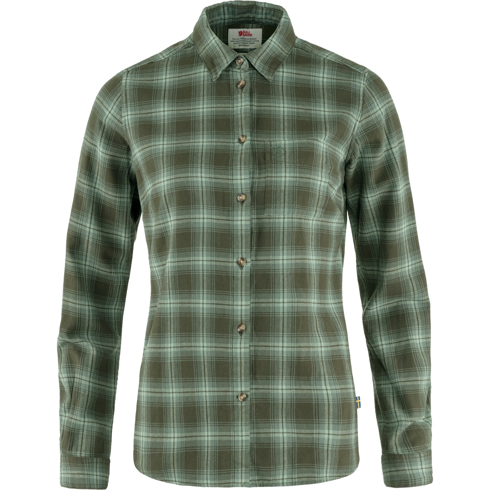 frisliv-fjaellraeven-oevik-flannel-shirt-w-deep-forest-deep-patina-89833-662-614-a