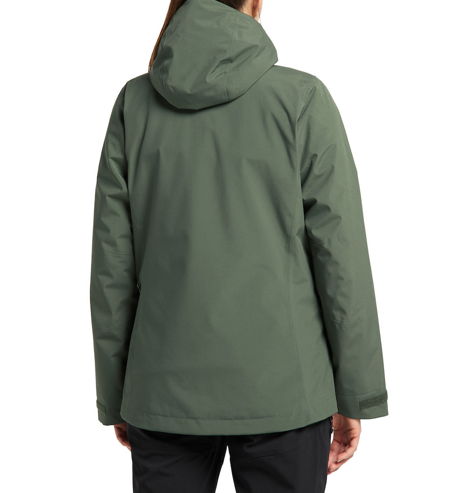 Haglöfs Stuga 3-in-1 Jacket Women Livenansicht hinten