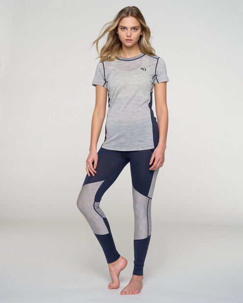 Kari Traa Lam T-shirt Greym Liveansicht 3