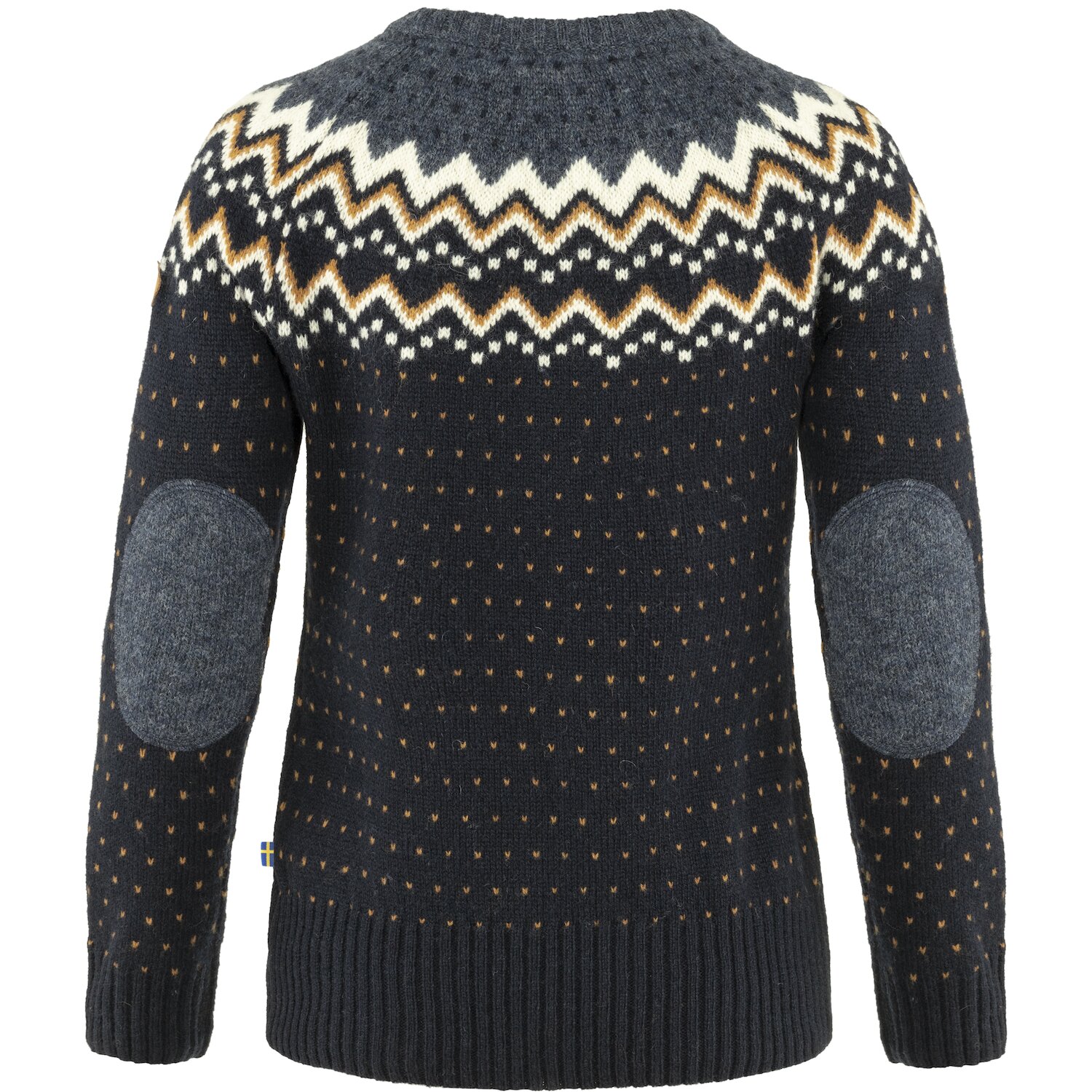 Fjällräven Övik Knit Sweater W Dark Navy Rückansicht
