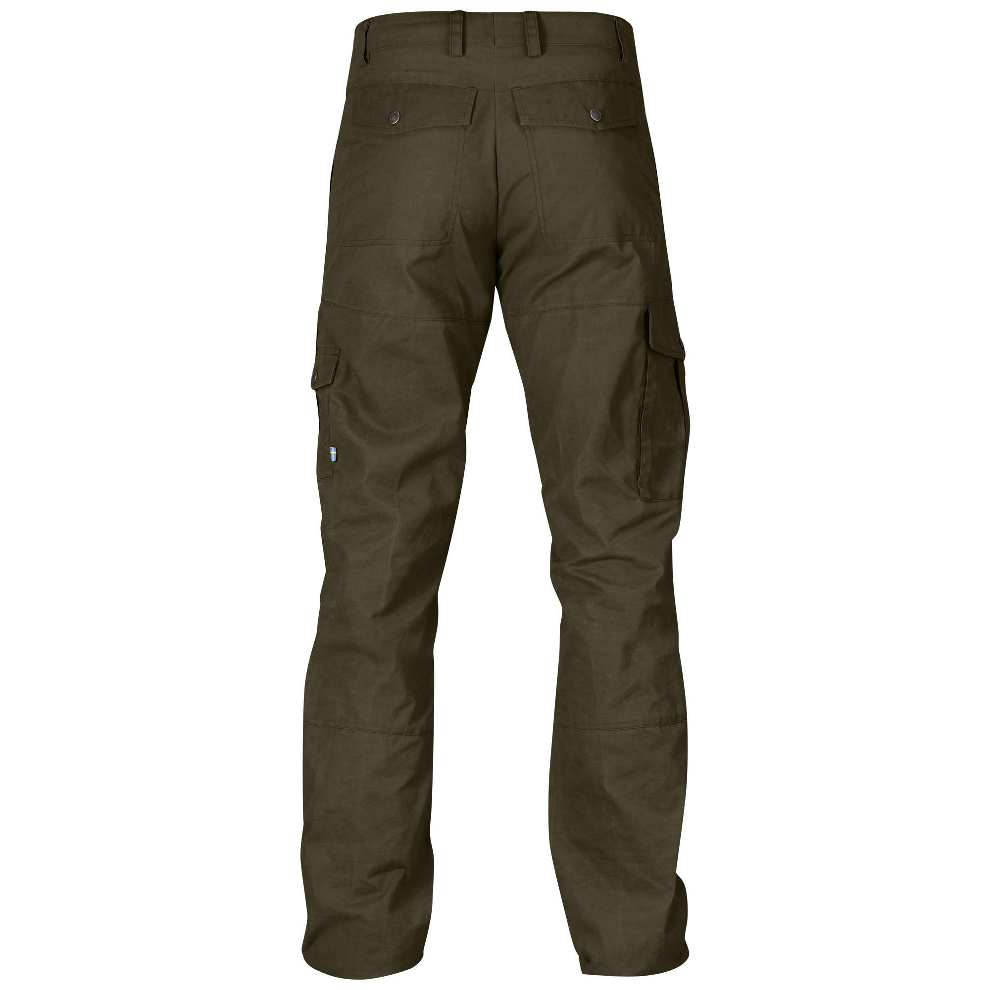 Fjällräven Karl Pro Trousers M dark olive Rückansicht