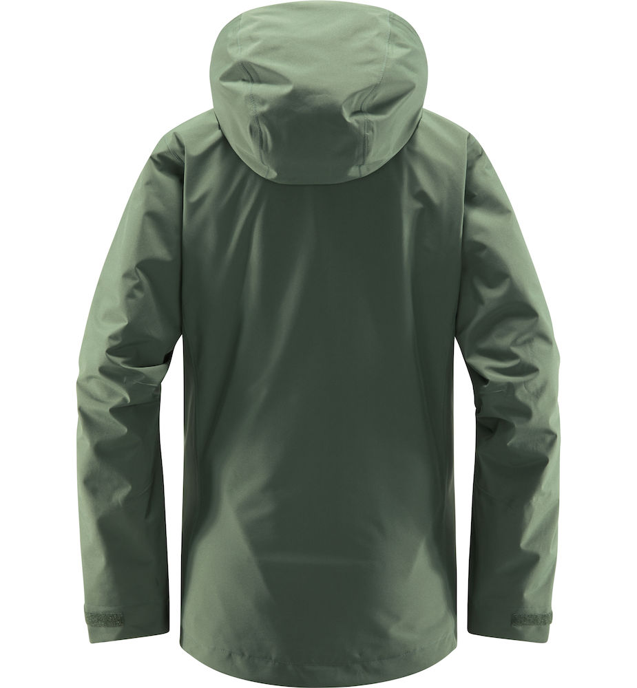 Haglöfs Stuga 3-in-1 Jacket Women Fjell Green Rückansicht
