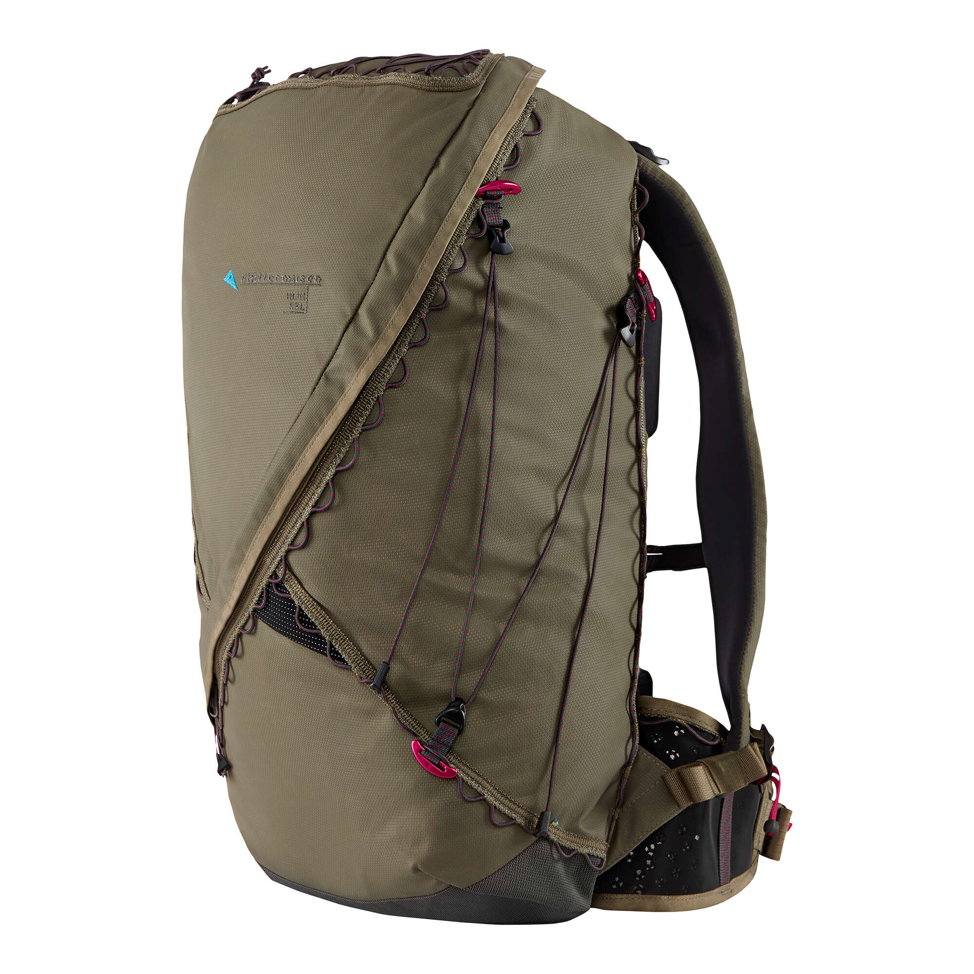 Klättermusen- Hlin Backpack 33L Dusty Green Vorderansicht 1